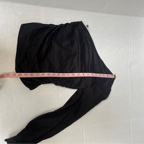 NWT Revolve x Superdown Preston One Shoulder Top in Black | Size XXS - Picture 11 of 12